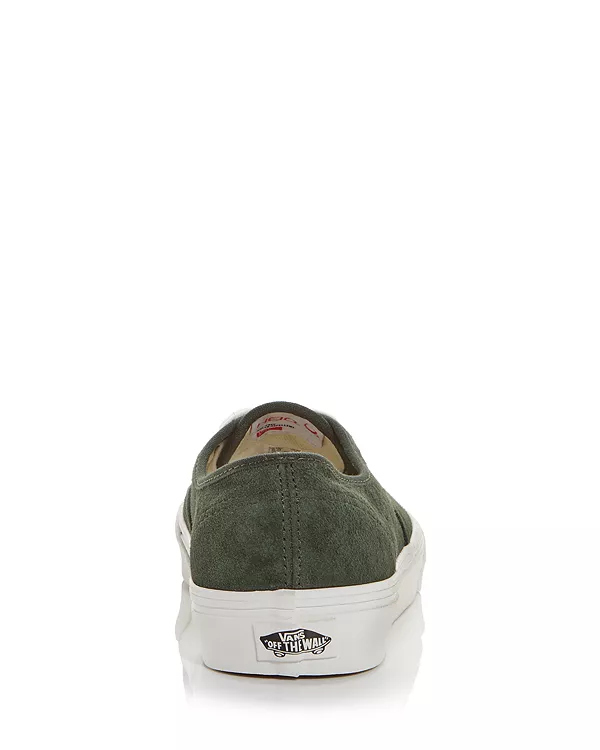 Мужские кроссовки из натуральной замши Vans, зеленый — фото 3