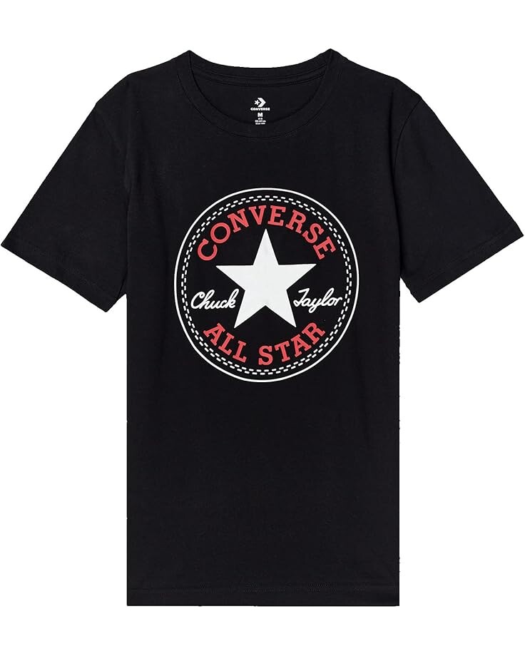 

Футболка Converse Kids Core Chuck Patch Tee, черный
