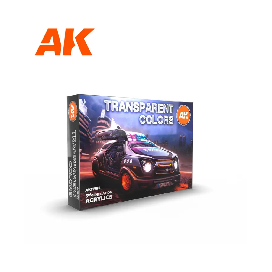 

Набор прозрачных цветов, 3rd Gen Acrylic Paint Sets