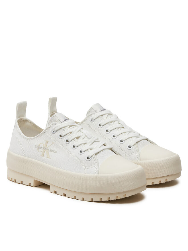 Кеды Calvin Klein Jeans Lugged Hybrid Laceup Ml Mtr, белый — фото 2