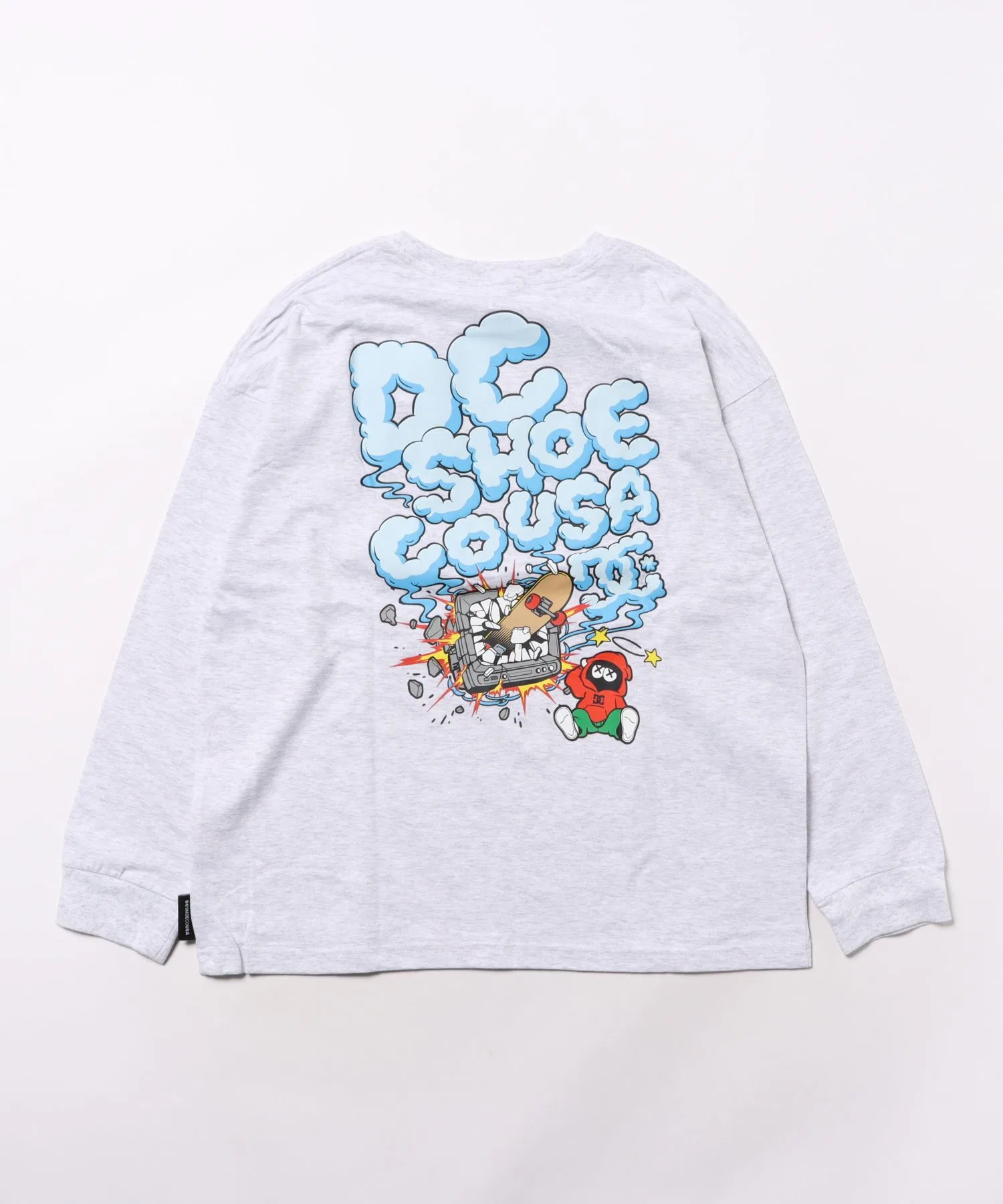 Детская лонгслив DC SHOES 25 KD CLASH DECK LS — фото 2