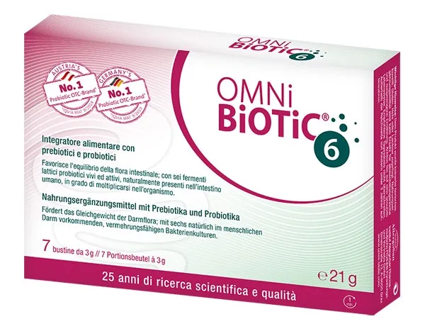 

Omni Biotic 6 Порошок 7 пакетиков по 3 г