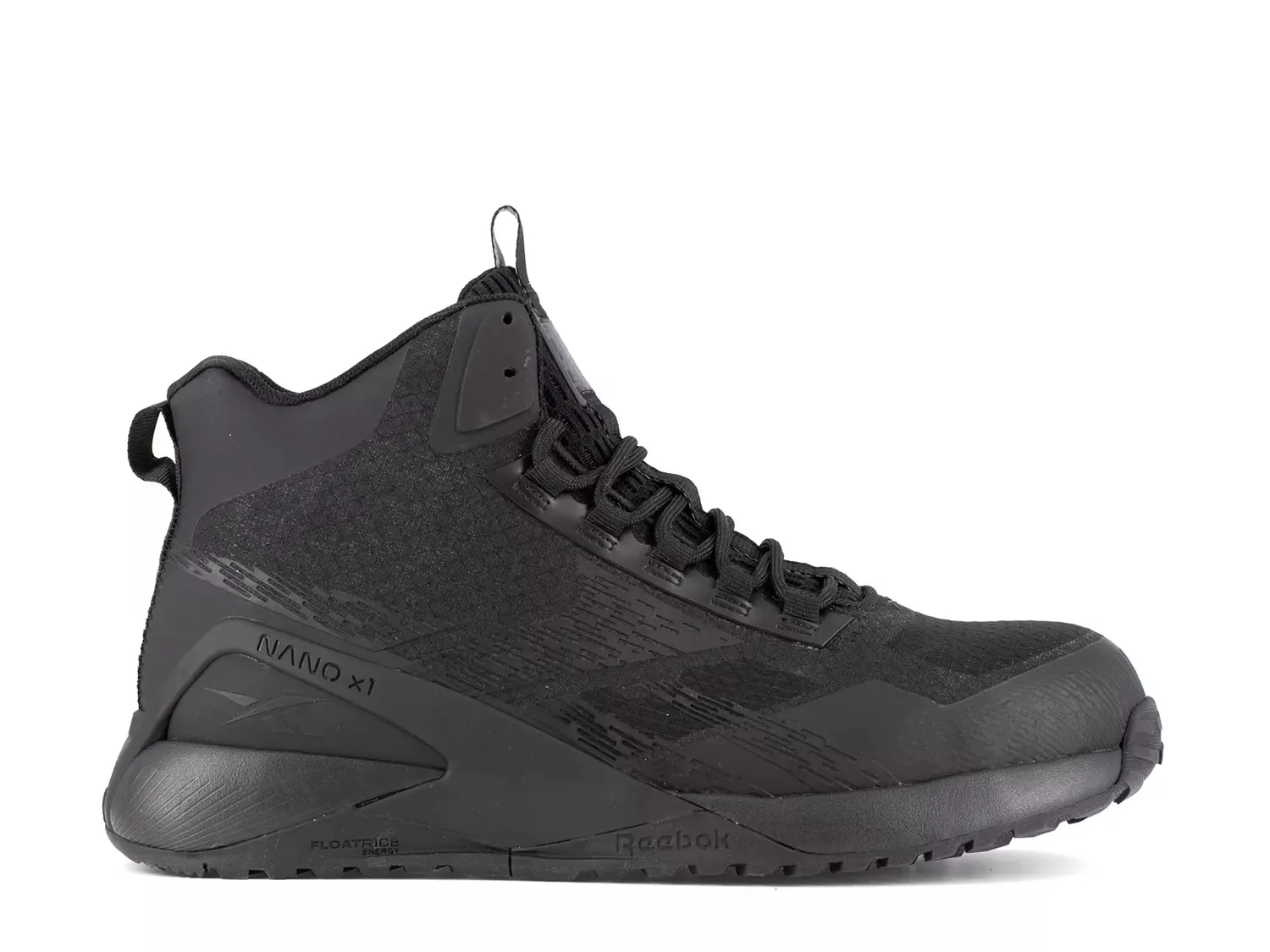 Кроссовки рабочие с композитным носком Nano X1 Adventure - мужские Reebok Work, Black — фото 2