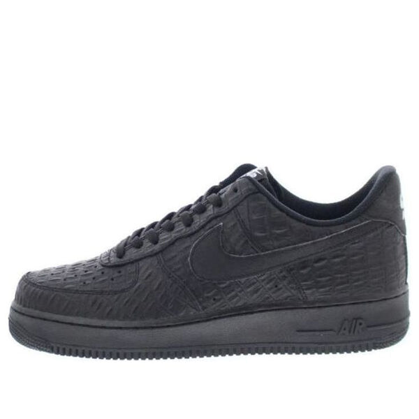 

Кроссовки air force 1 low '07 lv8 'black croc' Nike, черный