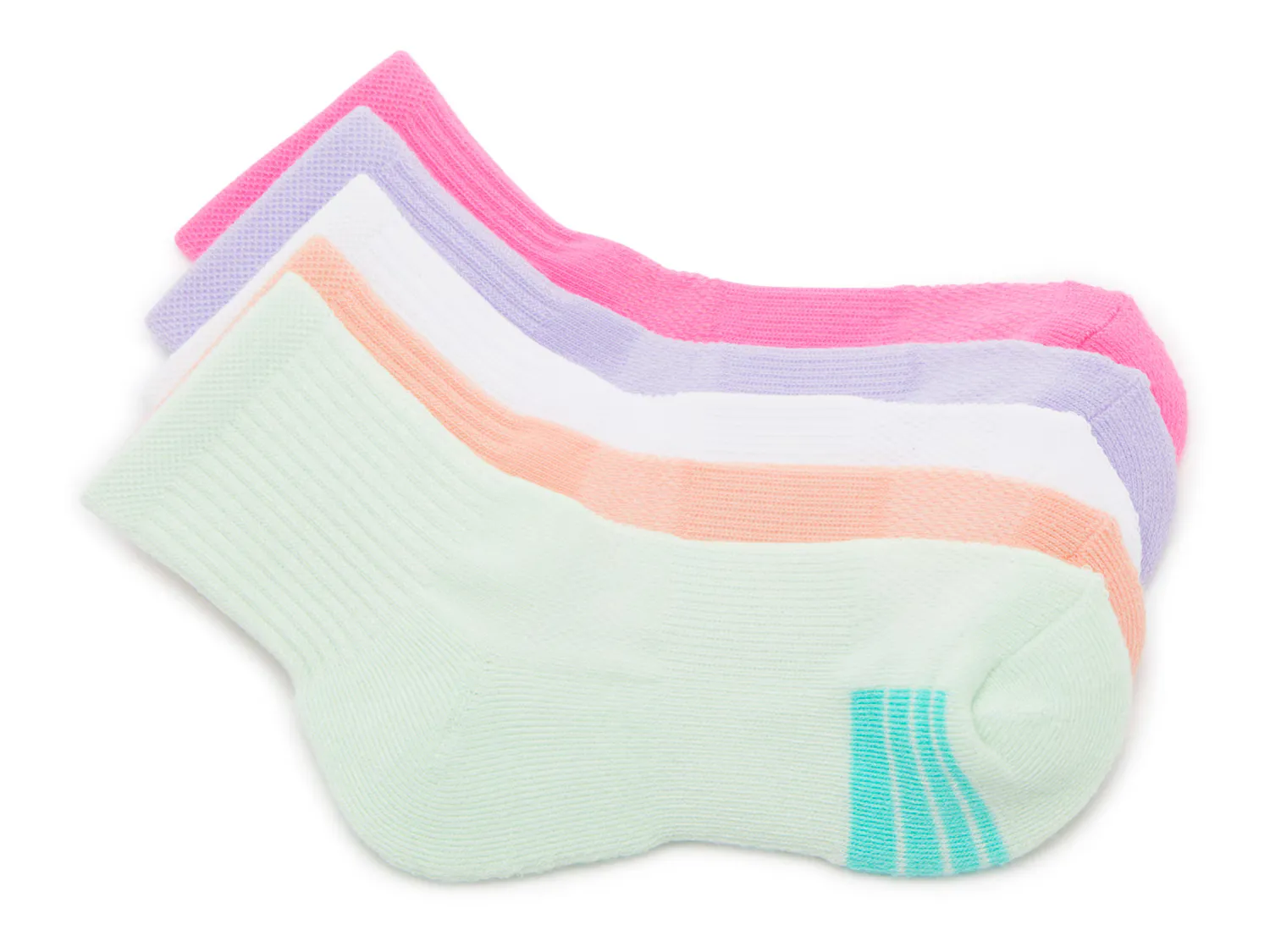 

Носки Sport Kids' Crew Socks - 5 Pack Mix No. 6, цвет lavender_pastelgreen_multicolor