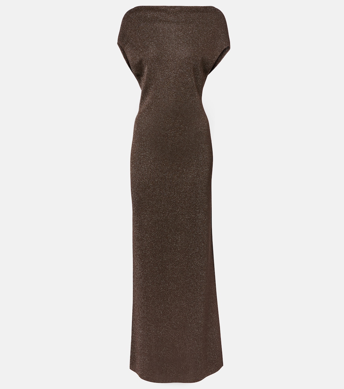 

Платье макси с застежкой-ручкой на спине Eschimo Max Mara, Noce