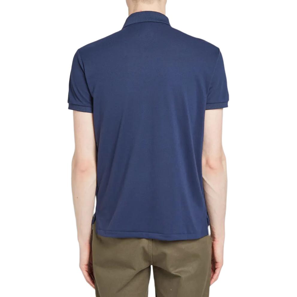 Футболка поло мужская Navy Polo Ralph Lauren, морской синий — фото 4
