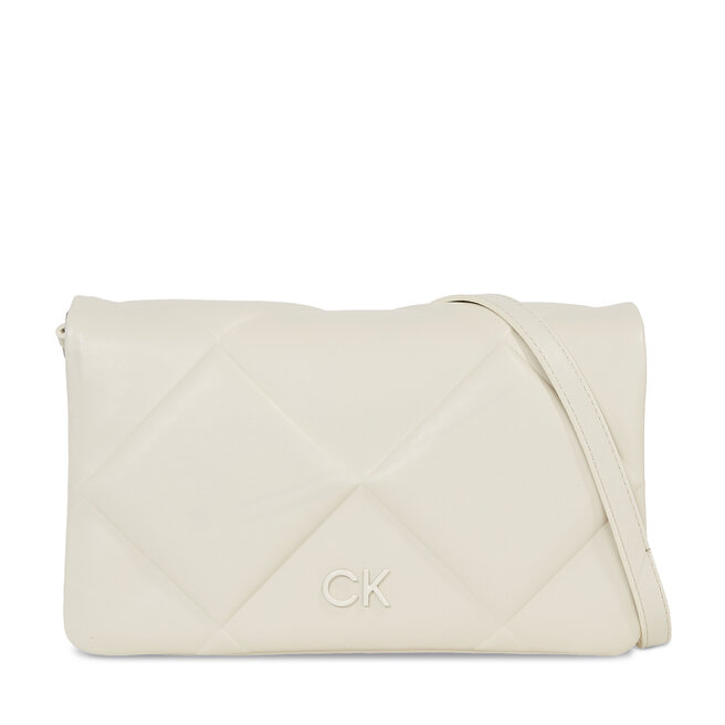 

Сумка Calvin Klein Re-LockQuilt Shoulder, экрю