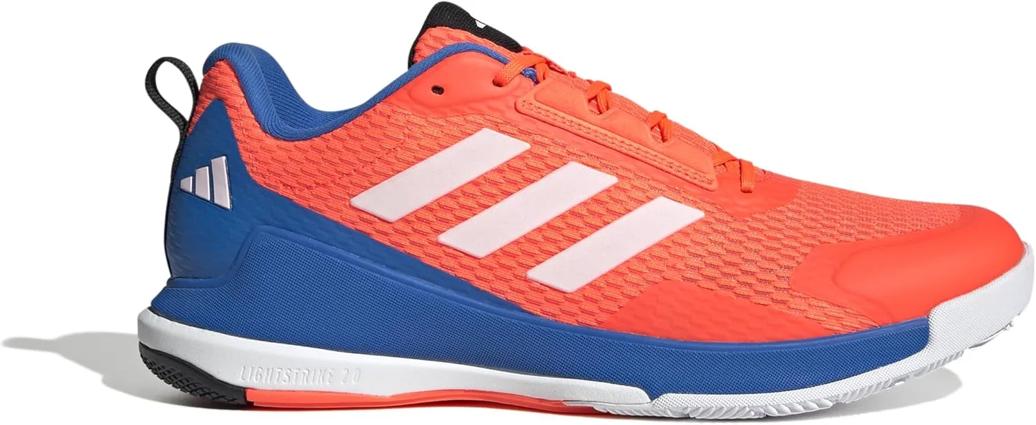Мужские кроссовки Adidas Novaflight 2 для игры в помещении, оранжевый — фото 3