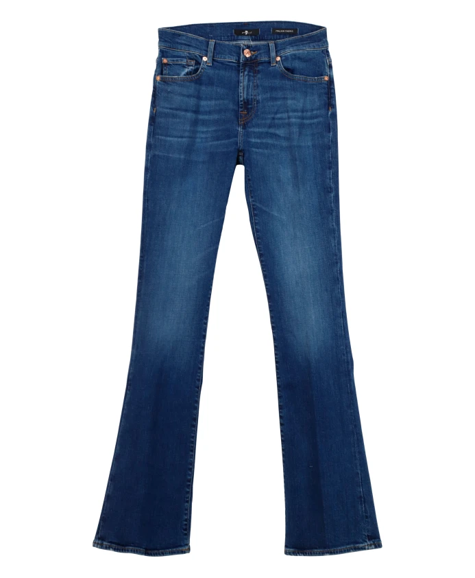 

Узкие джинсы Bootcut jswbc120sl 7 For All Mankind, синий