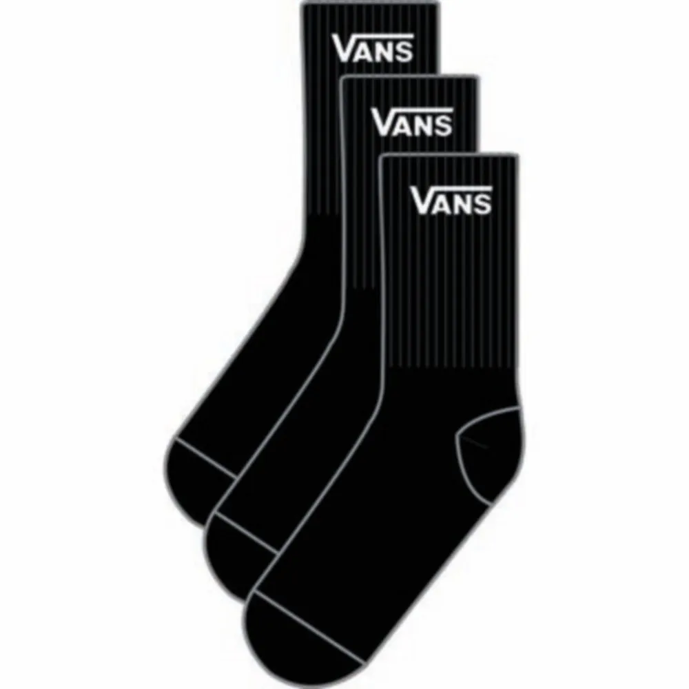 

Носки Vans Classic crew 3 pairs, черный