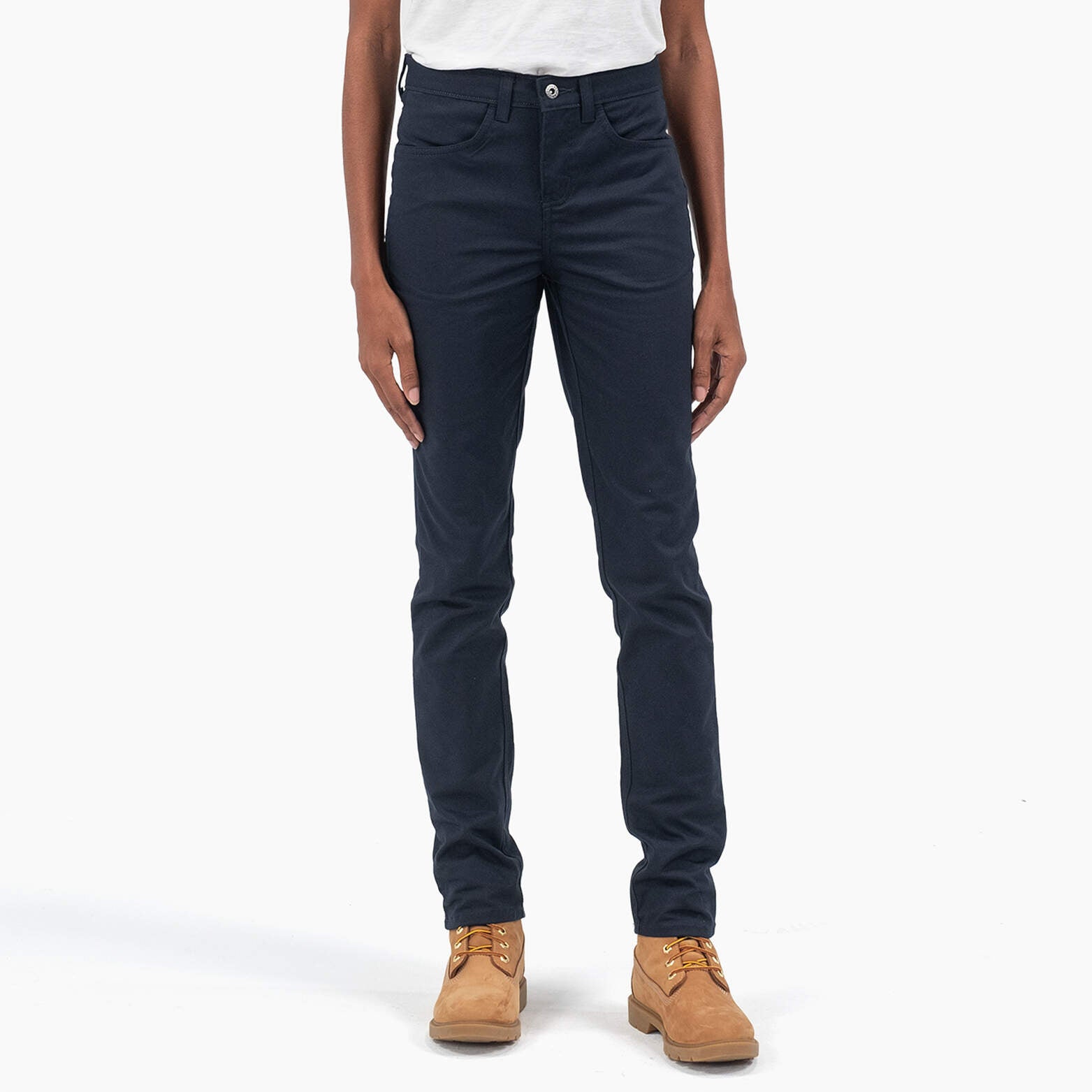 

Женские зауженные брюки Dickies High Rise, темно-синий