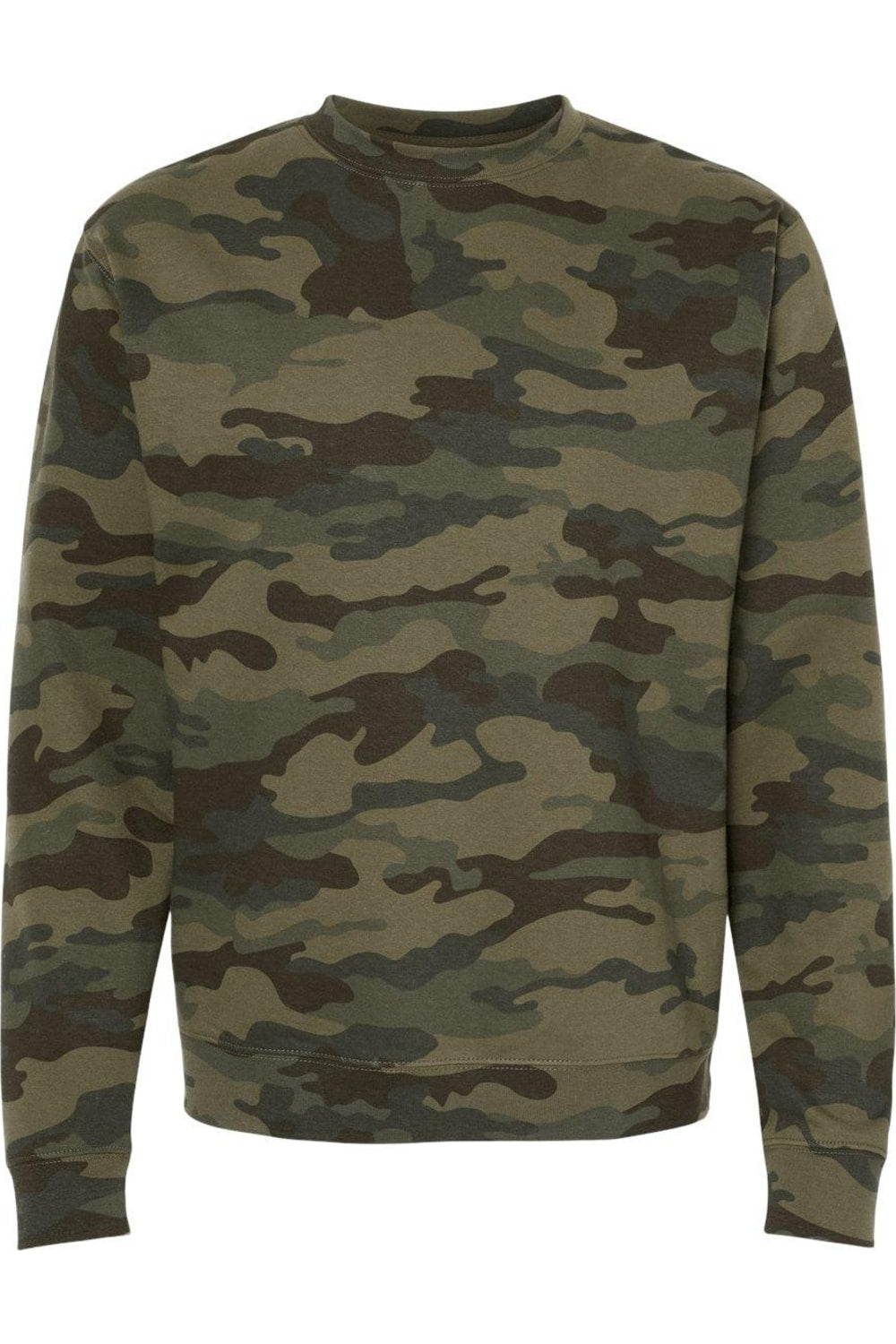 

Independent Trading Co. Толстовка средней толщины, цвет forest camo