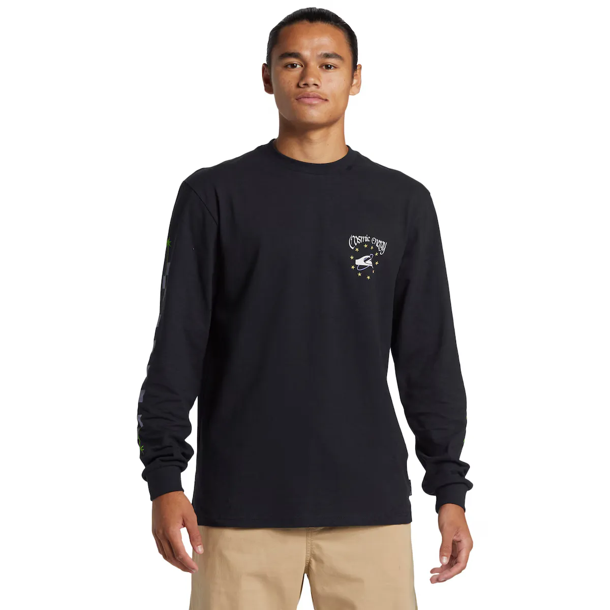 

QS Cosmic Quiksilver Мужская футболка, чёрный