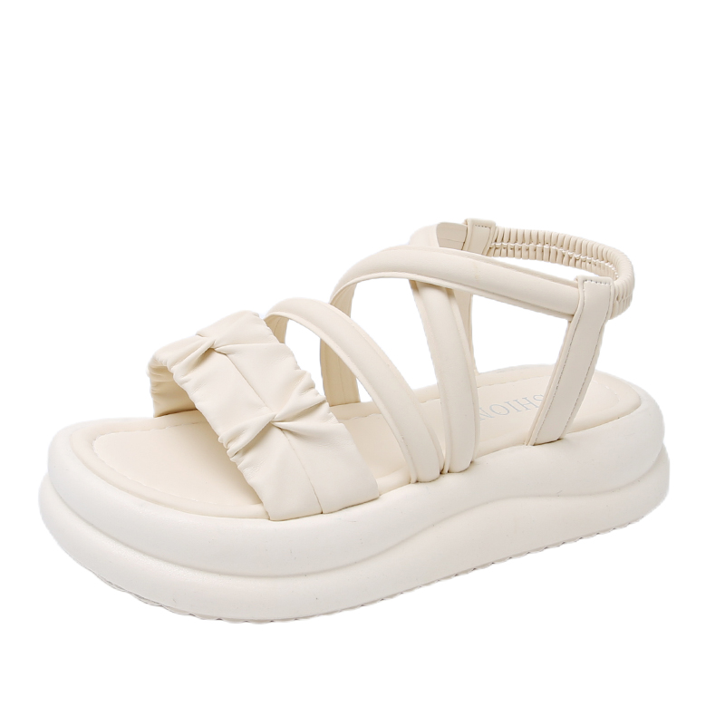 

Детские сандалии для подростков Wooden Rabbit, экрю