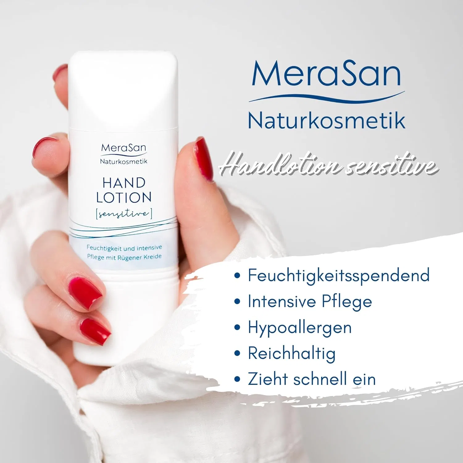 Веганский органический лосьон для рук MeraSan Natural Cosmetics Sensitive 30 мл Merasan — фото 2