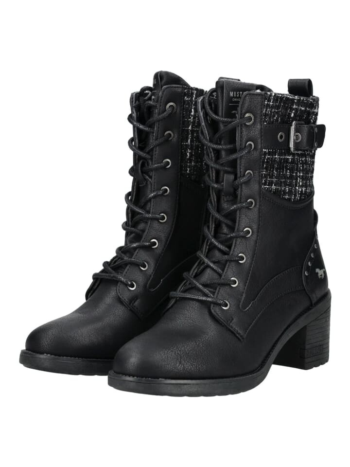 Ботильоны Mustang Stiefelette, черный — фото 3