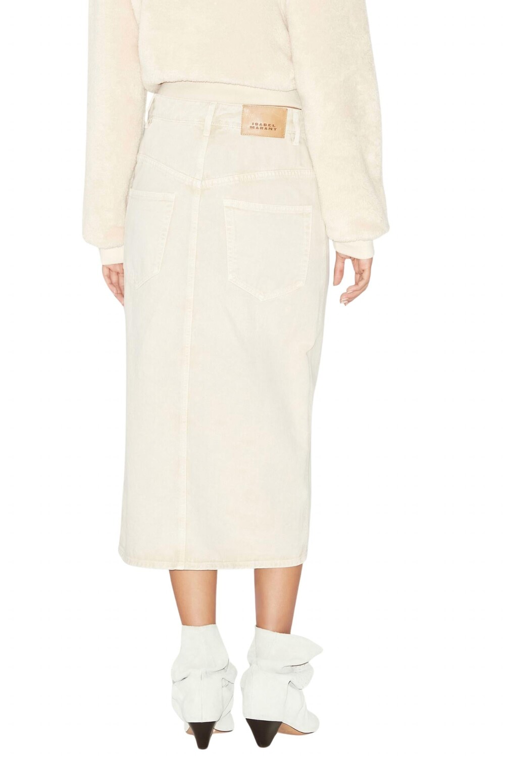 

Юбка Vandy цвета экрю Isabel Marant, экрю