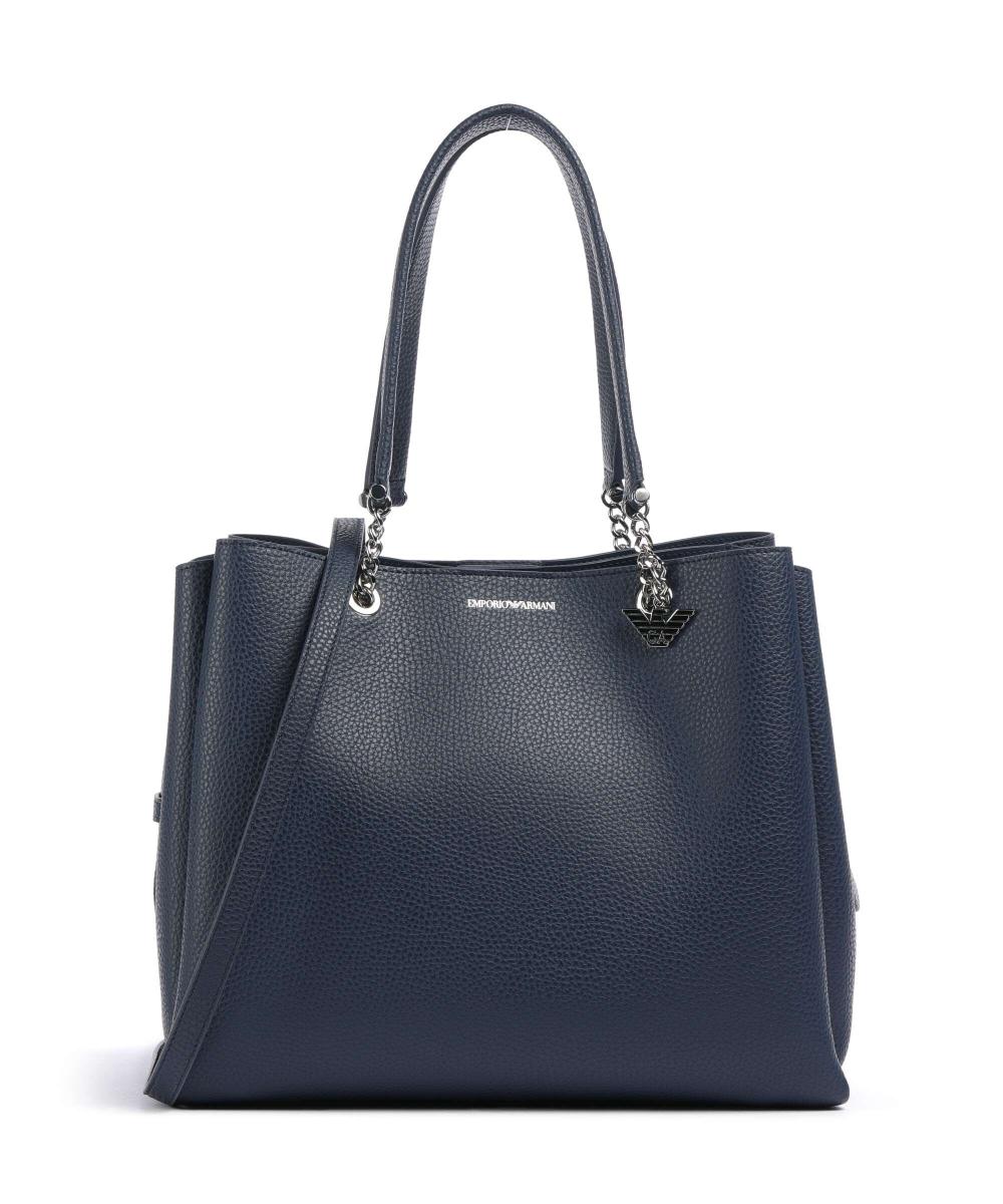 

Энни шоппер искусственная кожа Emporio Armani, синий