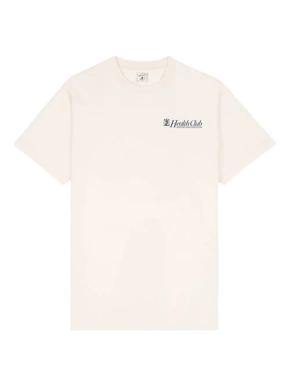 

Футболка Health Club с логотипом Sporty & Rich, бежевый