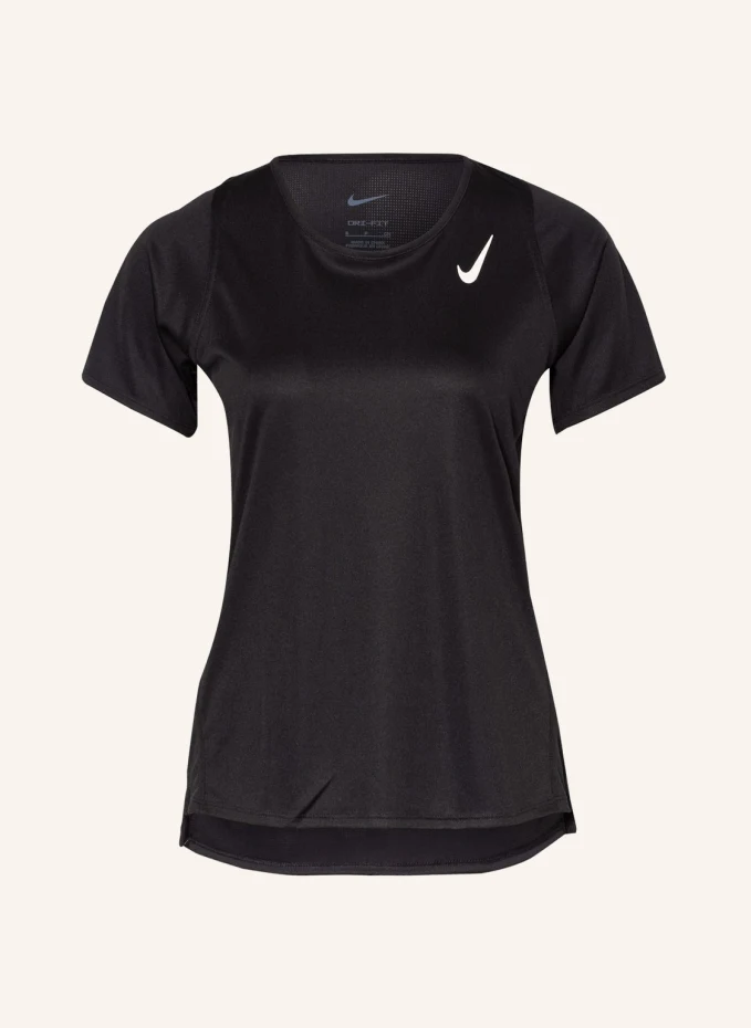 

Беговая рубашка dri-fit race Nike, черный