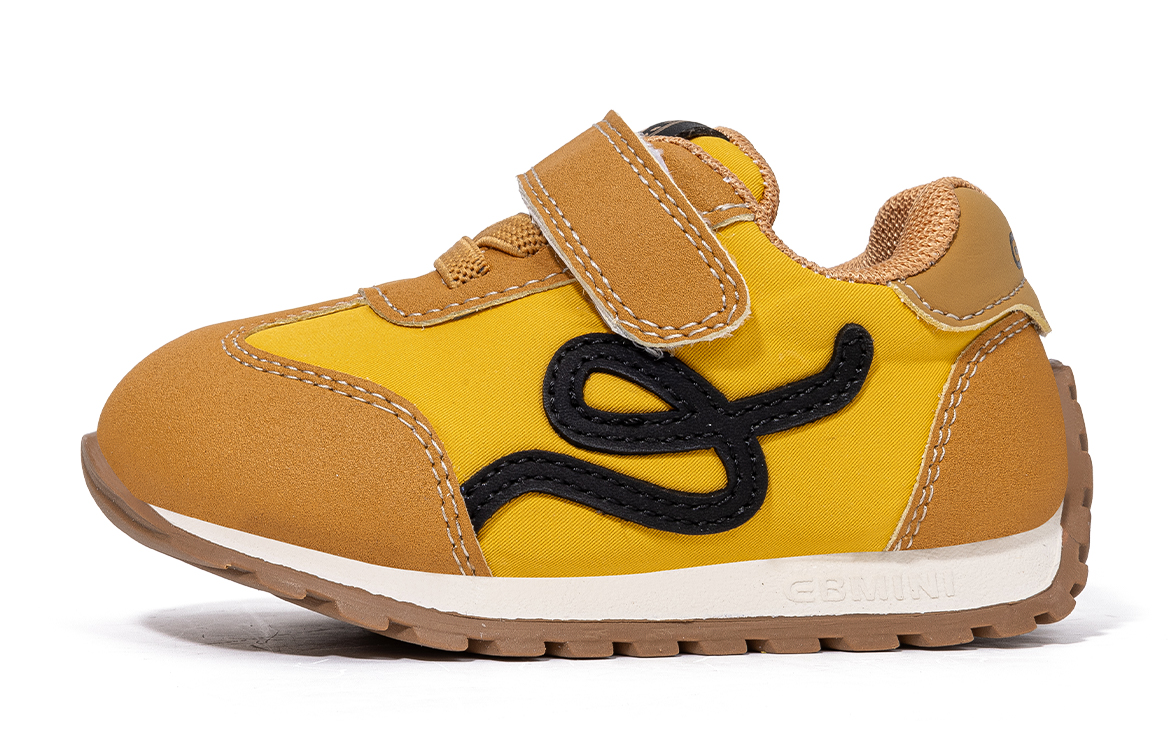 

Нескользящие, антиударные, амортизирующие, износостойкие, легкие, амортизирующие, низкие детские кроссовки для бега EBMINI, желтый