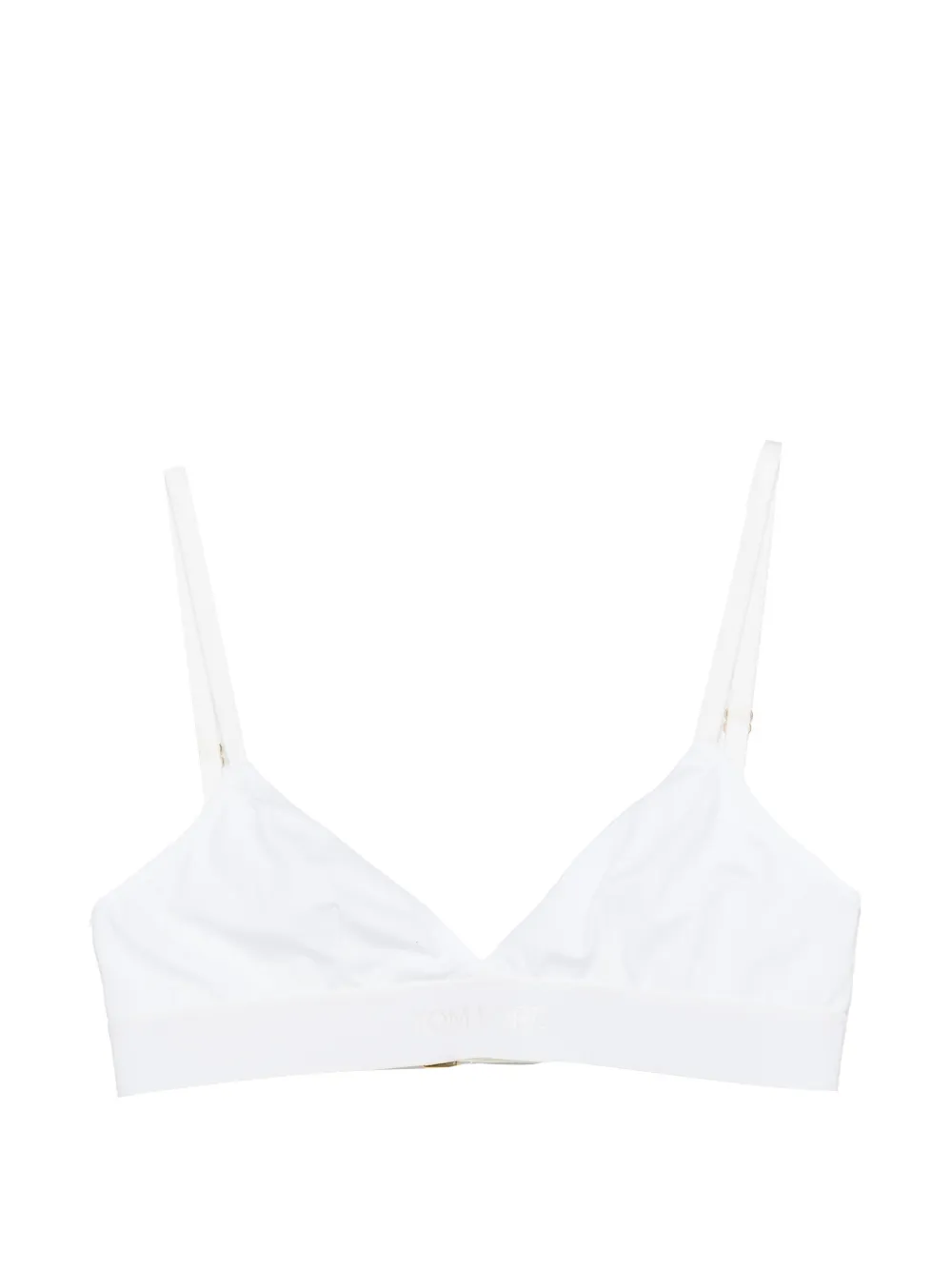 

Бюстгальтер с логотипной лентой Tom Ford, белый