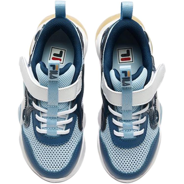 FILA KIDS Детские кроссовки с низким верхом, устойчивые к скольжению, синие, для детей от 3 до 7 лет — фото 3