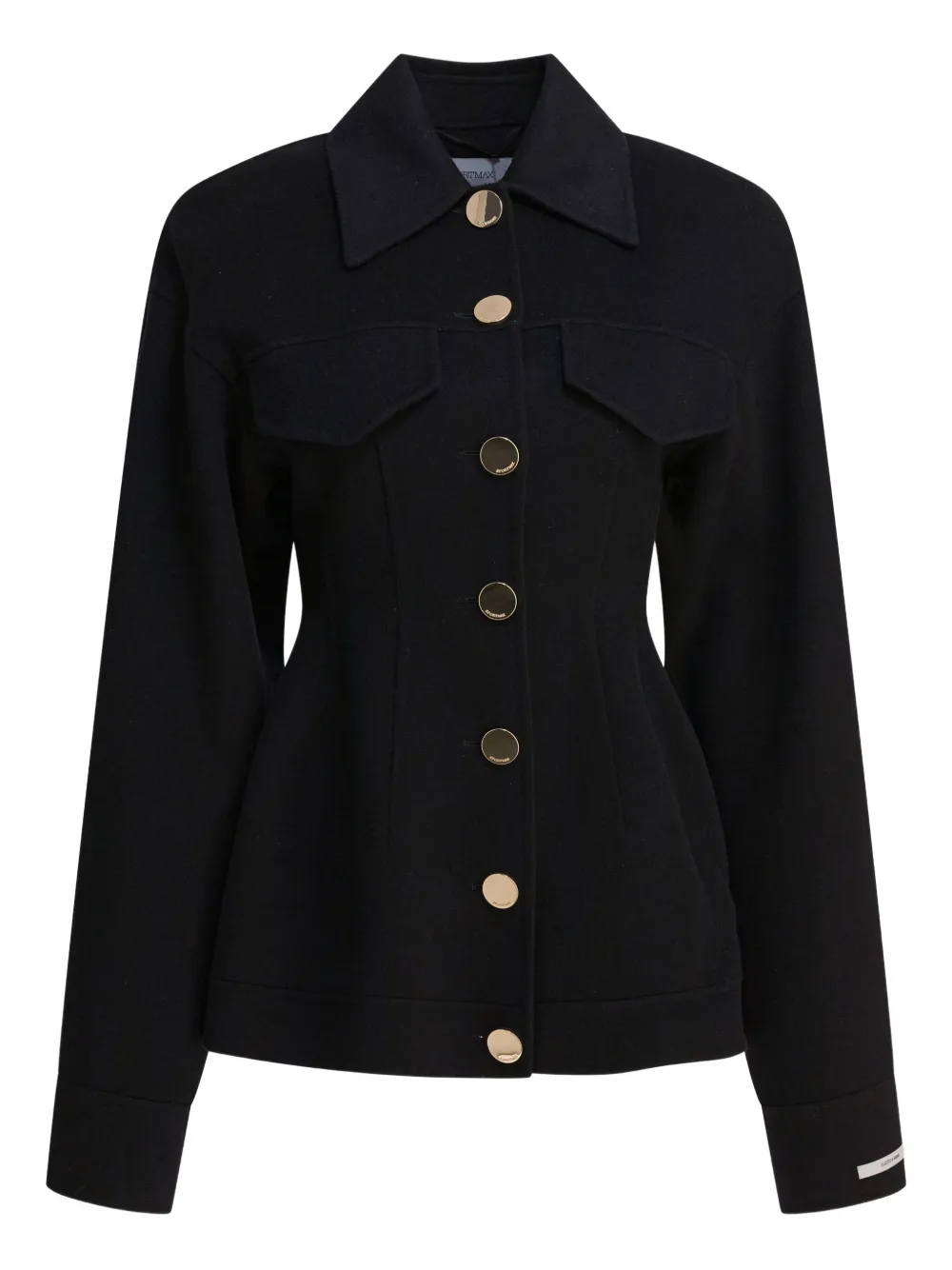 

Шерстяная куртка MAX MARA, черный