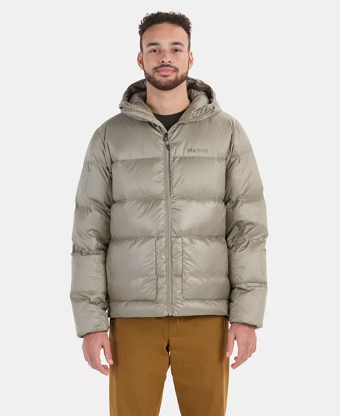 

Мужская утепленная пуховая куртка с капюшоном Guides Down Puffer Hoodie Marmot, черный