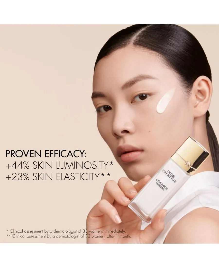 DIOR Prestige L'Emulsion Lumière Осветляющий лосьон для лица, 1,7 унции — фото 4