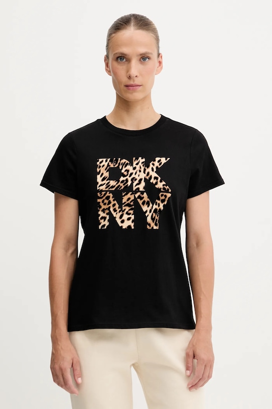 

Футболка из хлопка Dkny, черный