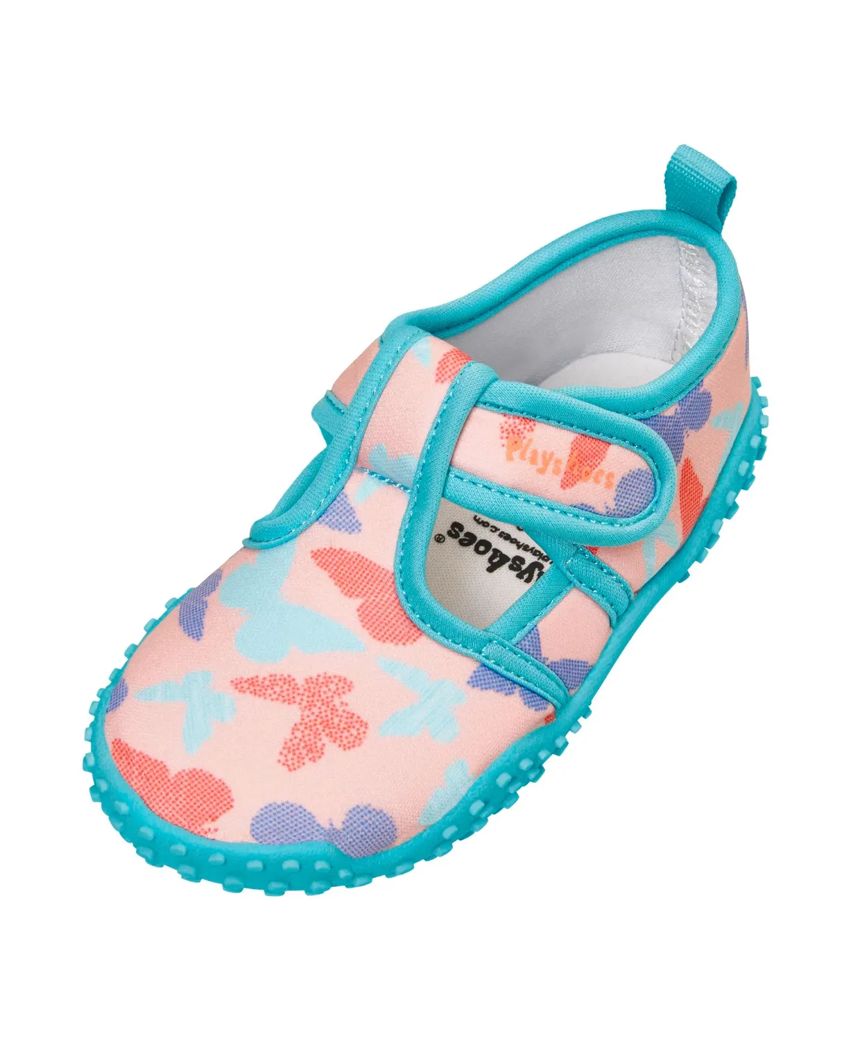 Босоножки для плавания с принтом бабочек, Playshoes, розовый — фото 3