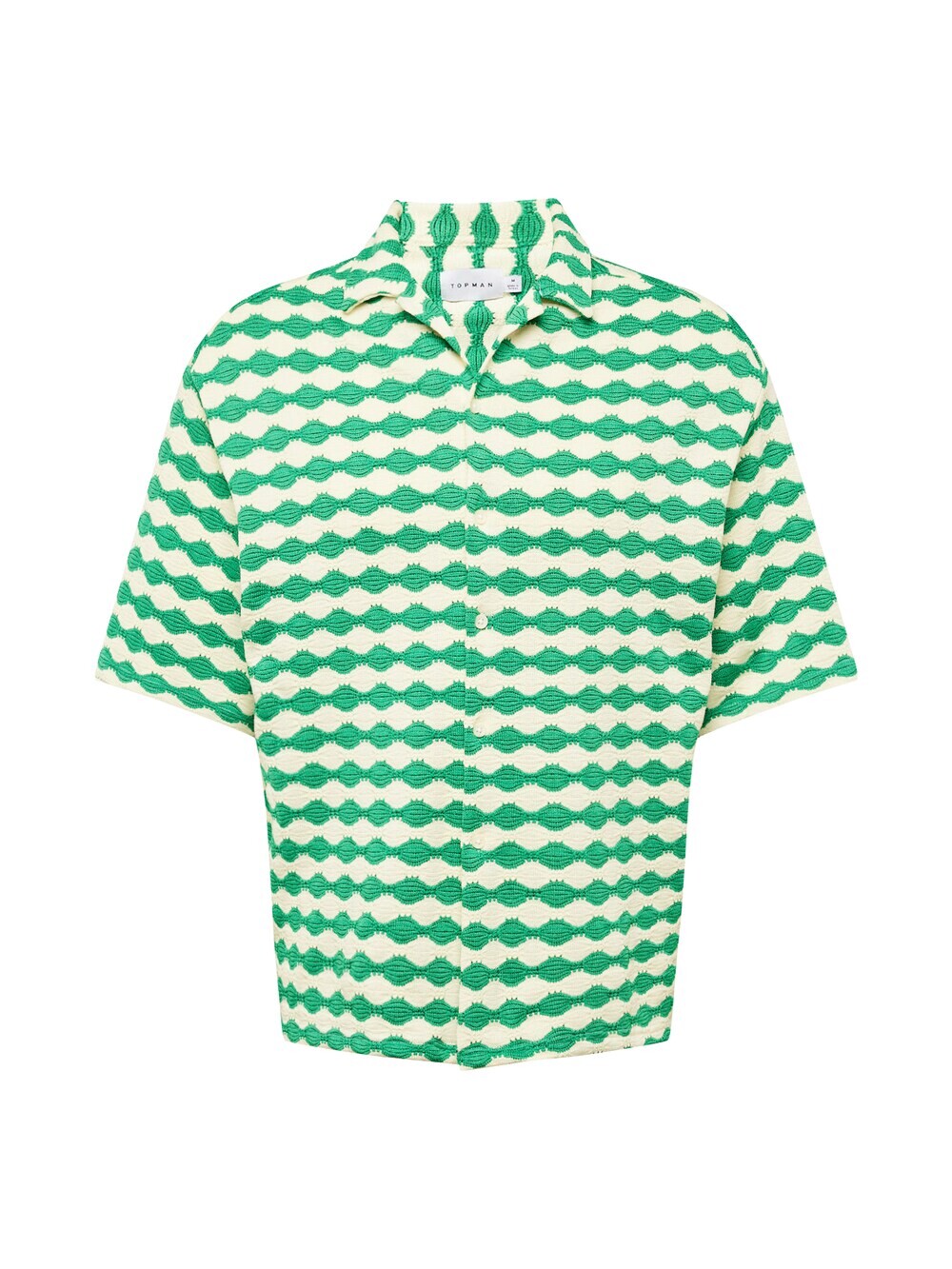 

Комфортная рубашка на пуговицах TOPMAN, зеленый