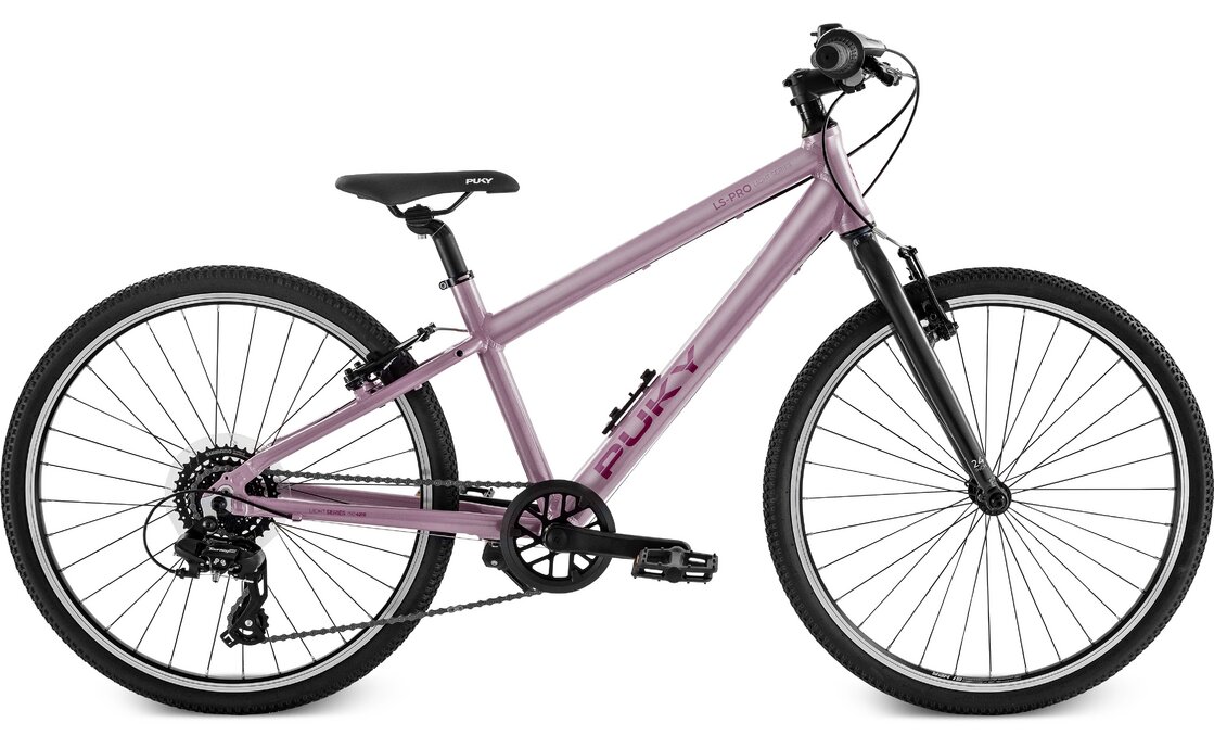 Горный велосипед Puky LS-PRO 24-8 - 24 дюймов - Diamant - 2025, цвет Lila|pearl pink/anthracite — фото 2