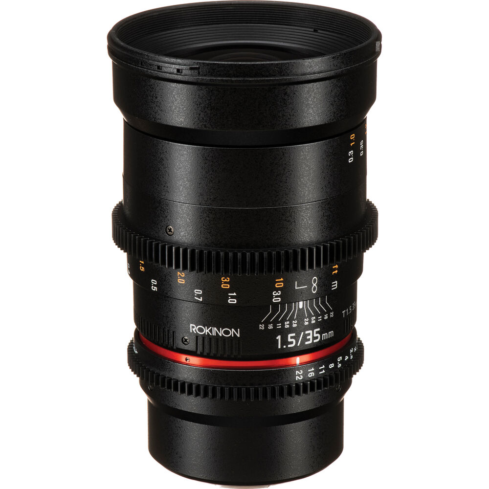 

Объектив Rokinon 35 мм T1.5 Cine DS для крепления Micro Four Thirds