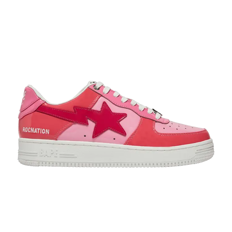 

Кроссовки BAPE Bapesta Low M1 'Camo Combo - Pink', розовый
