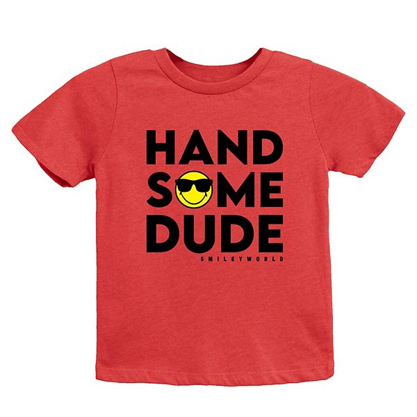 

Smileyworld handsome dude футболка с принтом The Juniper Shop, Heather Red