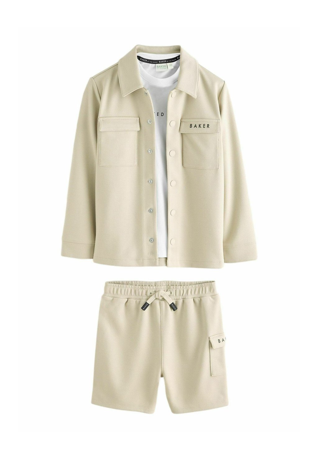 

Футболка с принтом REGULAR FIT -SET Baker by Ted Baker, бежевый