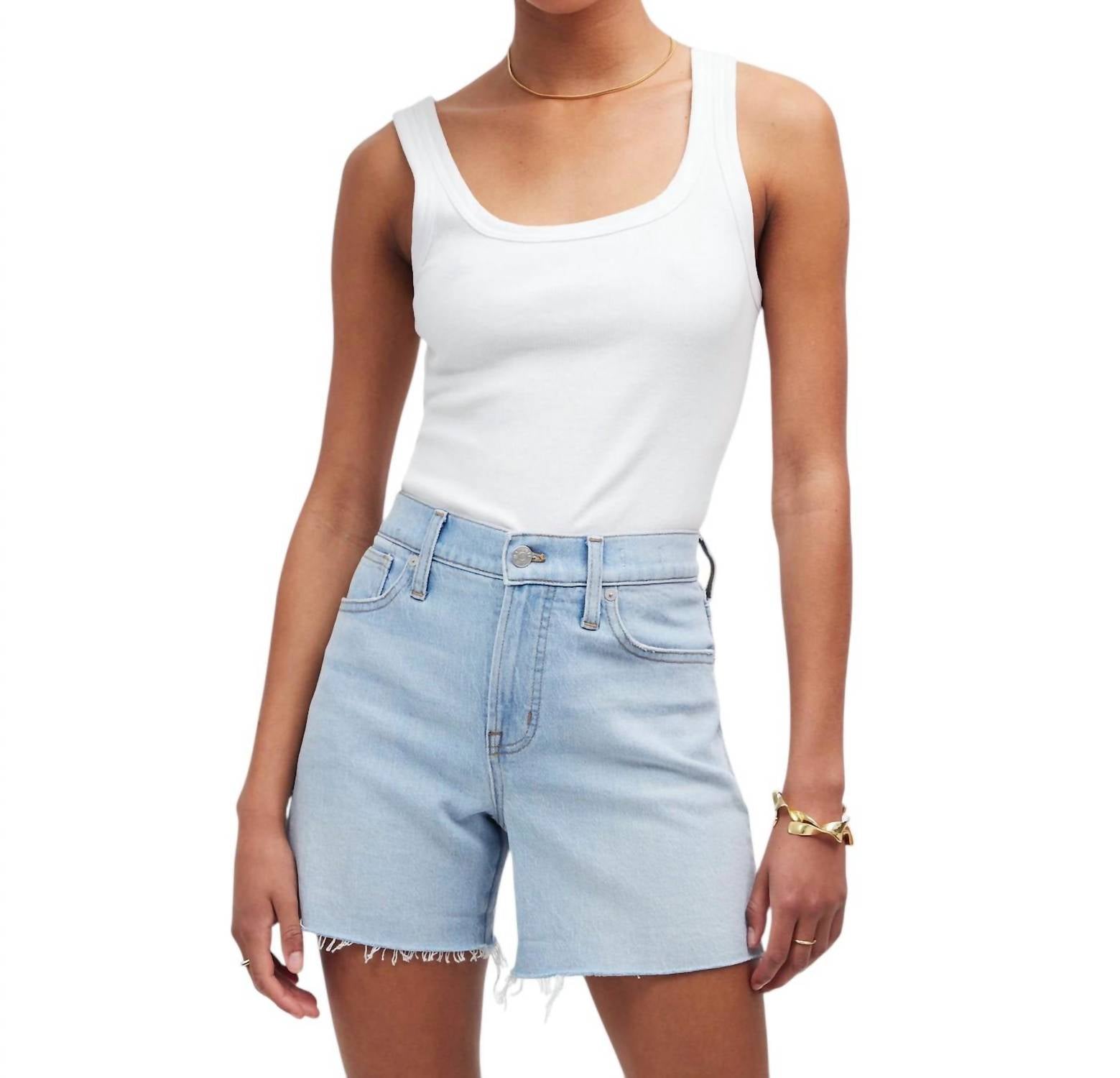 

Идеальные винтажные джинсовые шорты в цвете Fitzgerald Wash Madewell