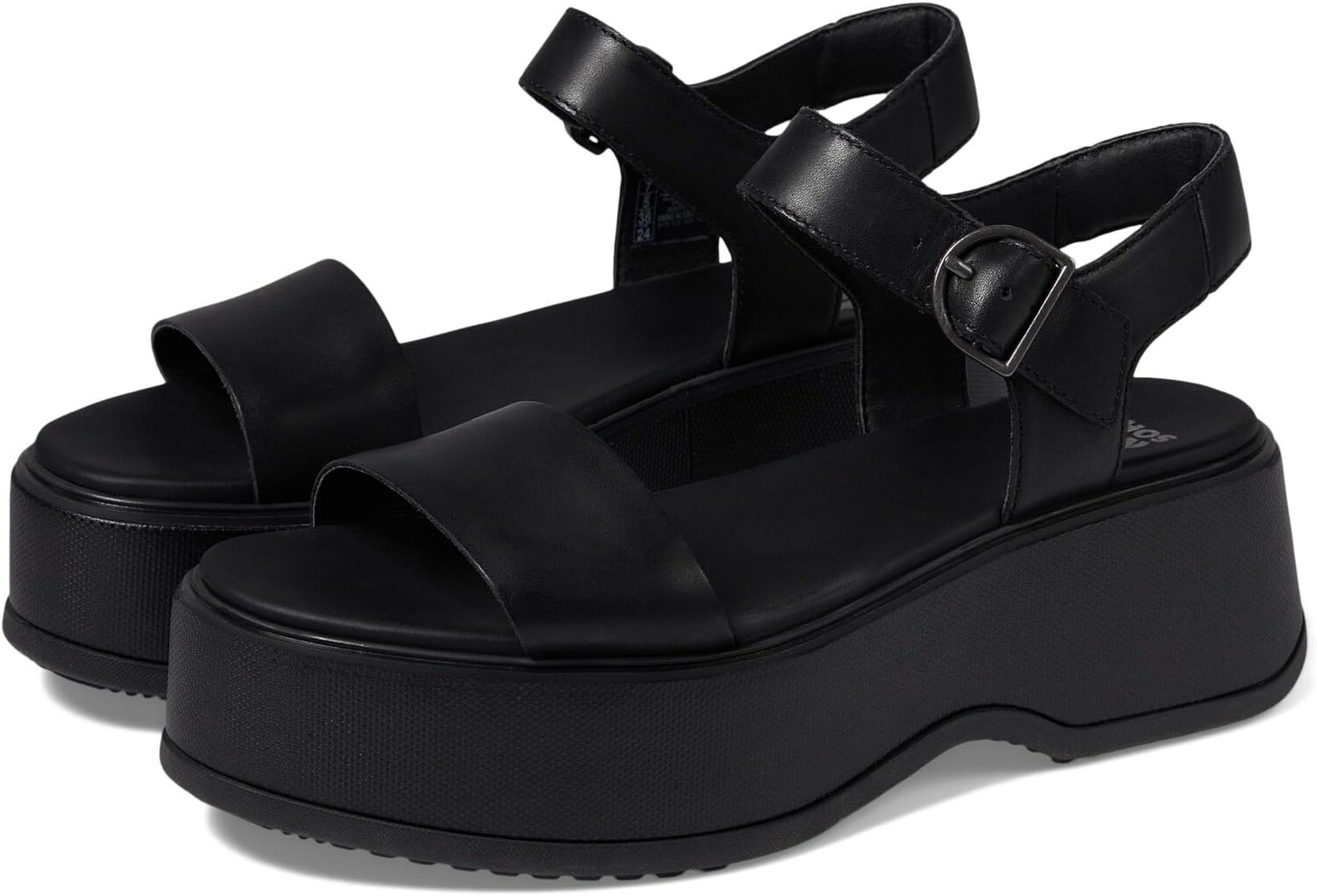

Сандалии SOREL Dayspring Ankle Strap Sandal, цвет Black/Black