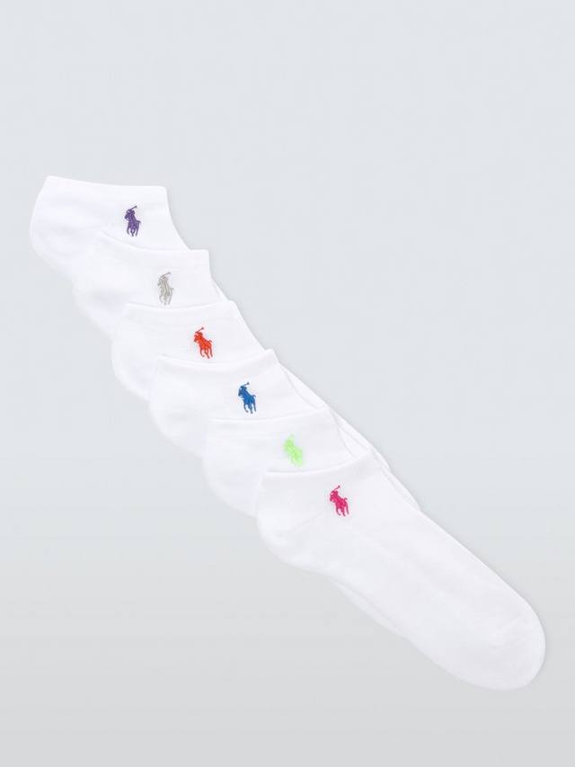 

Низкие носки Core Performance Ralph Lauren, Pack of 6, White