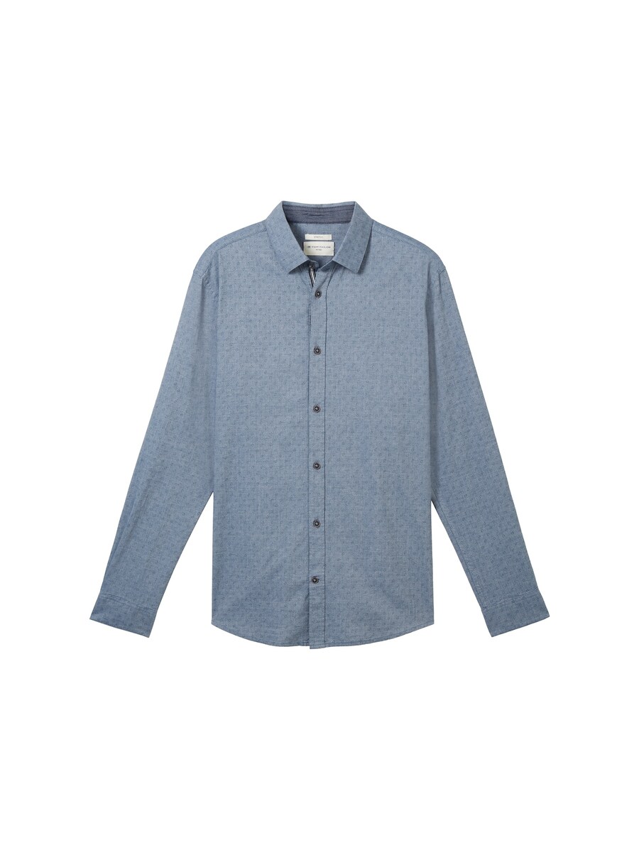 

Повседневная рубашка TOM TAILOR Regular fit Button Up Shirt, цвет sapphire/opal