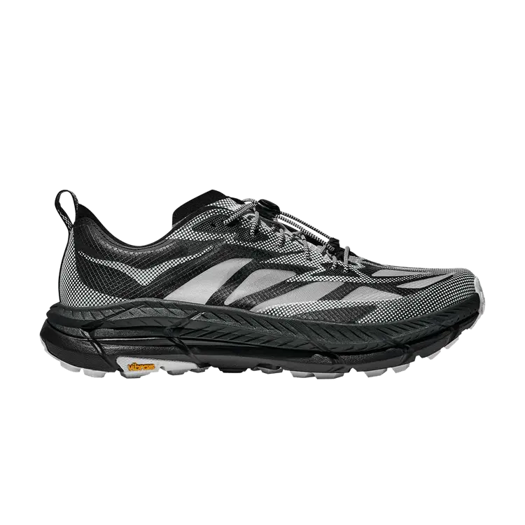 

Кроссовки HOKA Mafate Speed 4 Lite 'Stealth Tech Pack - Black White', черный
