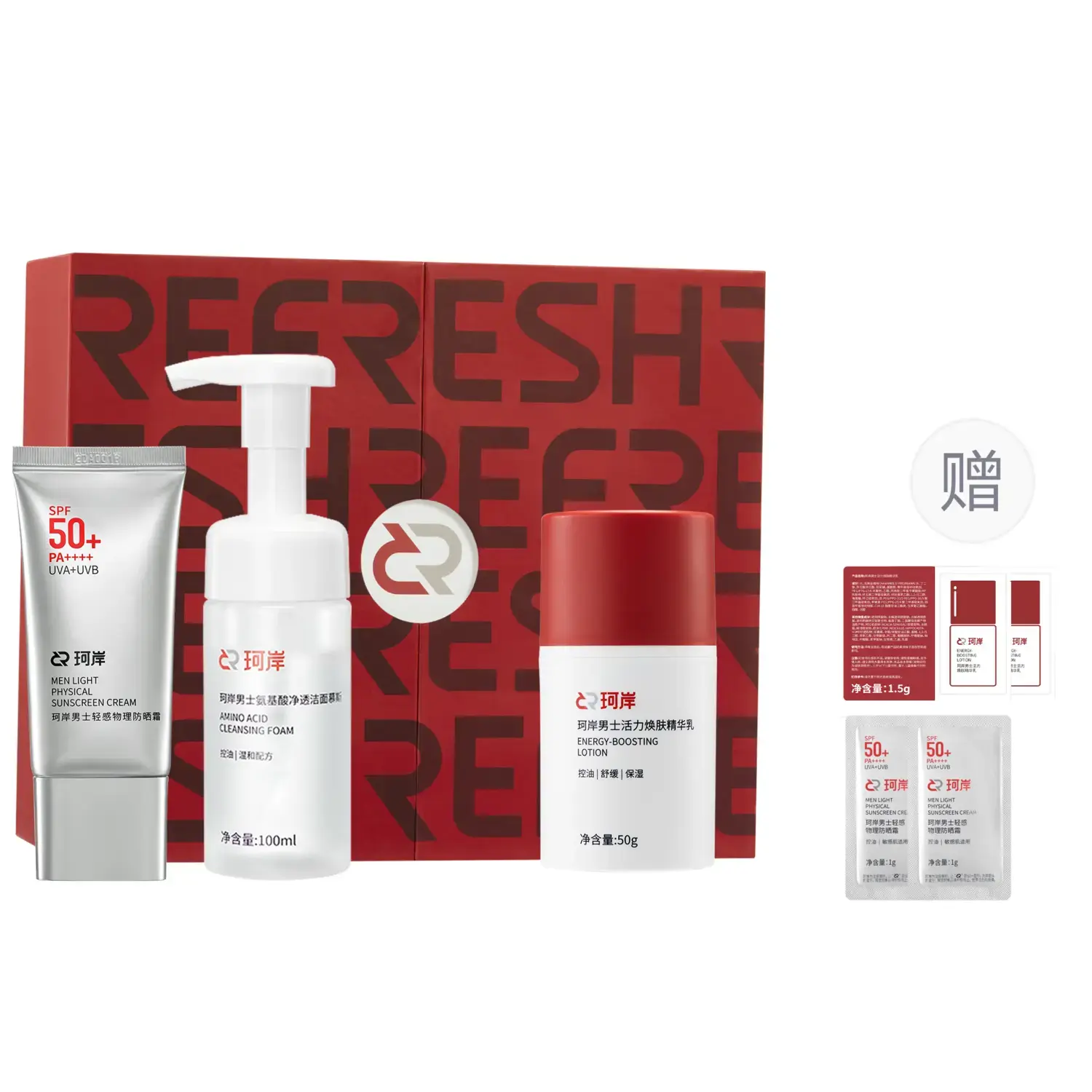 

Набор для ухода за кожей Beloved Box увлажняющий контроль жирности очищение комплект из 4 предметов/5 предметов/6 предметов REFRESH