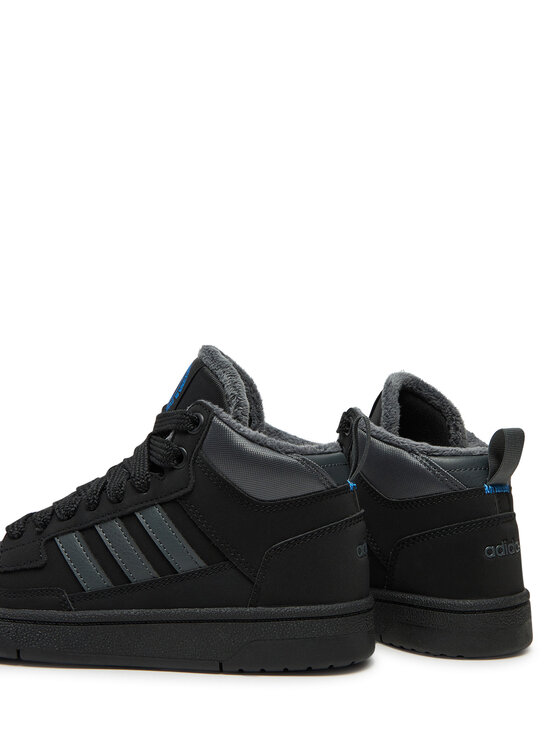 Кроссовки Rapid Court Mid Winterized JR2804 Adidas, черный — фото 4