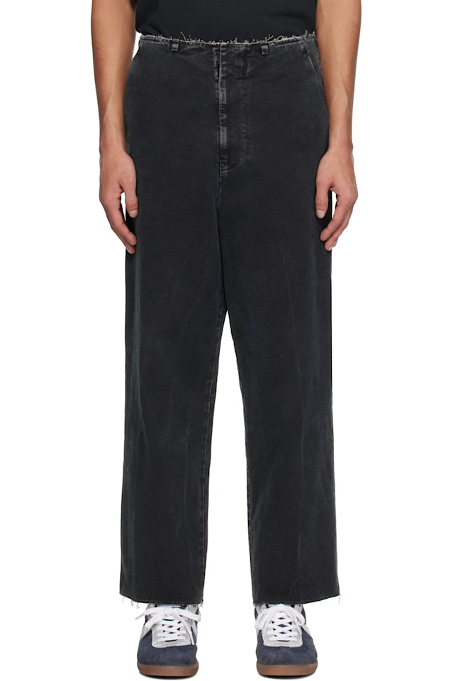 

Выцветшие джинсы Mm6 Maison Margiela, черный