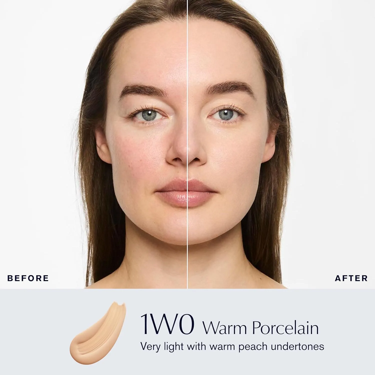 Тональный крем Estée Lauder Double Wear Stay-in-Place Foundation | Стойкий матовый тональный крем, 30 мл, 1W0 Warm Porcelain - Very light with warm peach undertones — фото 2