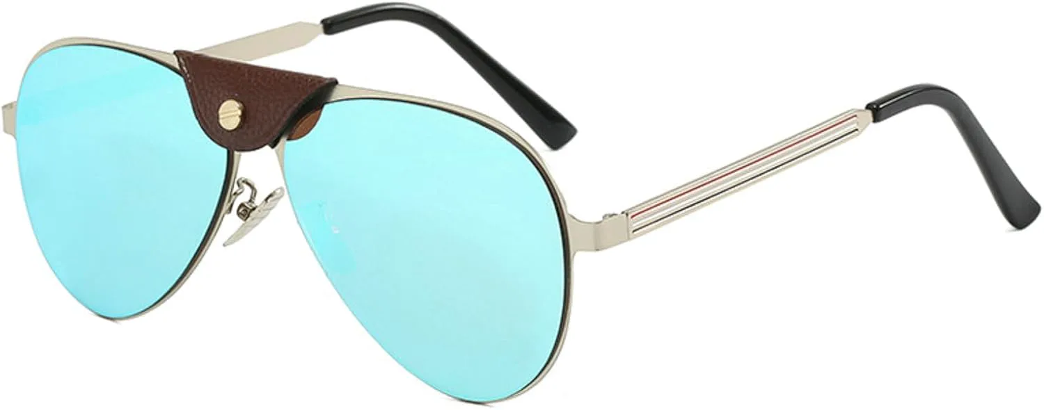 

Модные солнцезащитные очки-пилот большого размера для женщин, в стиле ретро, ​​винтаж, 70-х годов, классические женские солнцезащитные очки для вождения mincl, C3