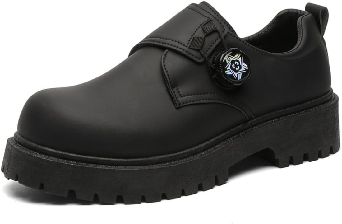 

Стильные мужские черные кожаные кроссовки платформы в стиле Y2K с увеличением каблука на 4 см, удобные обувь на каждый день, на быструю носку для повседневных тренировок, уличного и городского стиля. Основные характеристики: Zixcplaz